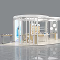 Mobile Phone Store China Telecom Multi-point Accessories Store Mobile Phone Shell Store 3d model