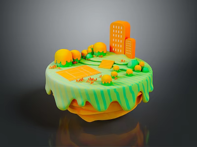 Game Environment Game Scene Fairy Tale Scene Fairy Tale Magic Scene Magic Item Fantasy Scene 3d model