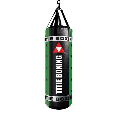 TITLE Boxing Green and Black Punching Bag for Fitness Training 3d model