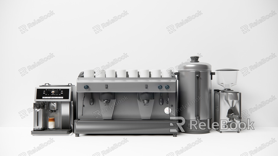 Modern coffee machine model