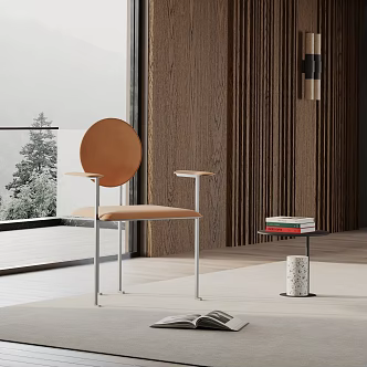 Modern Dining Chair 3d model