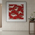 New Chinese Decorative Painting 3d model