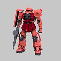 Zagu Robot Armed Robot War Machine Robot Mobile Soldier Gundam Game Role 3d model