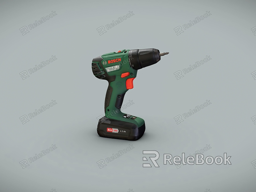 Rechargeable electric drill model