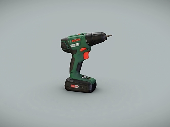 Rechargeable electric drill 3d model