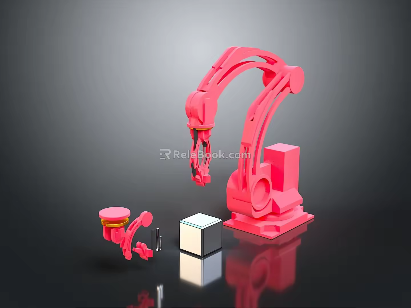Robot Arm Mechanical Arm Robot Arm Robot Head Robot Parts Robot Hand Manipulator 3d model