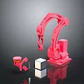 Robot Arm Mechanical Arm Robot Arm Robot Head Robot Parts Robot Hand Manipulator 3d model