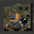Mech tank mech insect mech spider crab machine crab mechanical crab mech crab 3d model