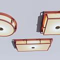 New Chinese ceiling lamp 3d model