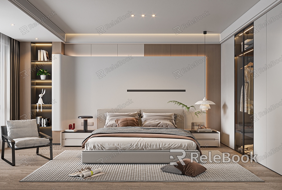 Modern Bedroom model