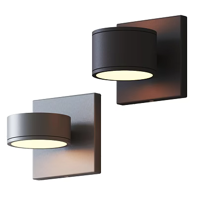 Modern Wall Mounted Lamps with Illuminated Circular Design for Home Lighting 3d model