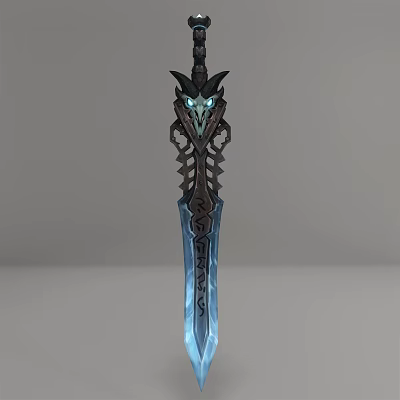 Modern Sword Mix Sword Sword Props 3d model