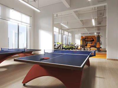 Modern Gym 3d model
