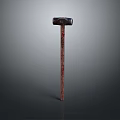 Household Hammer With Wooden Handle And Metal Head For Daily Use