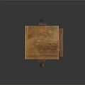 Handcrafted Wooden Storage Box With Dovetail Joints For Home Organization