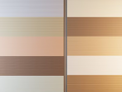 Modern Decorative Wall Paneling With Various Color Options For Interior Design 3d model