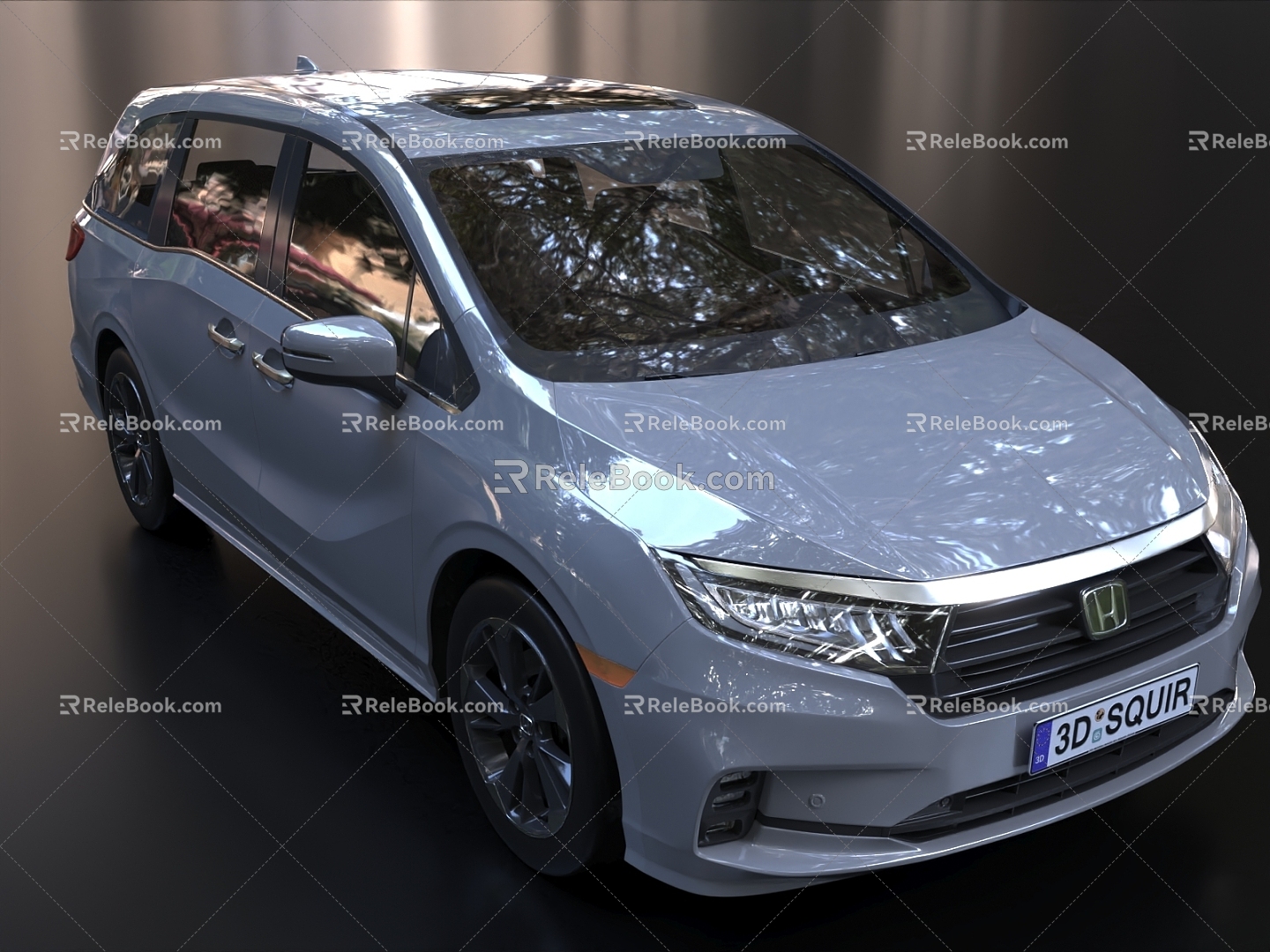 Honda Odyssey Honda Car Honda MPV Commercial Vehicle 3d model