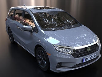 Honda Odyssey Honda Car Honda MPV Commercial Vehicle 3d model