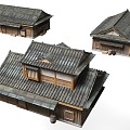 Goblet Building Chinese Architecture Ancient Architecture Japanese Style Wooden House Japanese Style Shop Japanese Style Architecture Japanese Style Roof Japanese Style House Thatched House 3d model