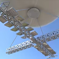 Chinese spy balloon 3d model