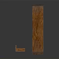 Set Of Two Wooden Entryway Side Cabinets With Open Storage Shelves And Drawers