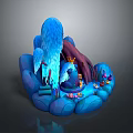 Game Environment Game Scene Fairy Tale Scene Fairy Tale Magic Scene Magic Item Fantasy Scene 3d model