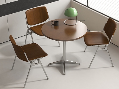 Modern leisure table and chair negotiation table and chair leisure chair round a few model