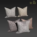 Cozy Velvet Pillows Collection With Neutral Tones Geometric Patterns And Woven Textures