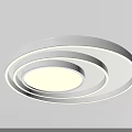 Modern Contemporary Ceiling Lights With Stylish Round Designs And Soft Illumination 3d model