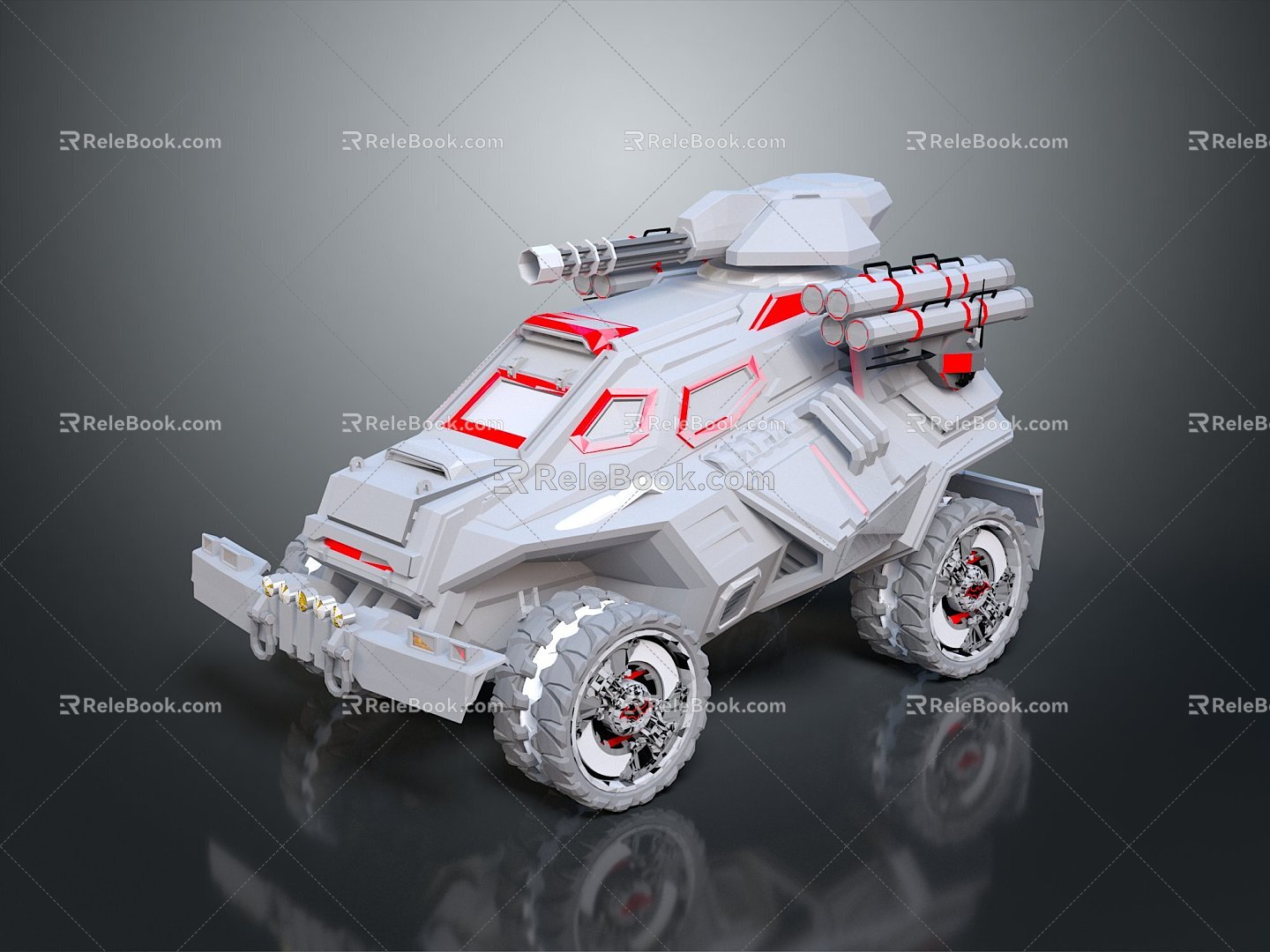 armored fighting vehicle tank armored fighting vehicle 3d model