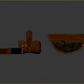 Wooden Chopsticks And Tray Set For Daily Dining Table Use