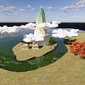 Clouds Sky Concept Clouds 3d model