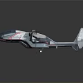 Futuristic Spacecraft Design Featuring Streamlined Body Wings And Propellers For Space Exploration
