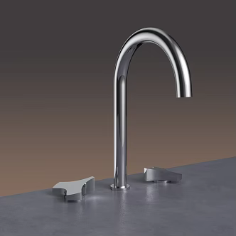 CEA Kitchen Sink Swivel Faucet 3d model