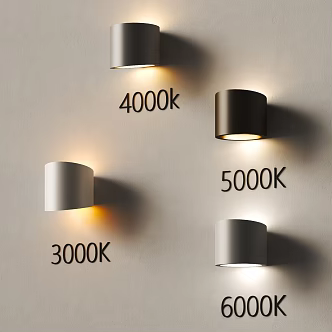 Modern wall lamp personalized wall lamp creative wall lamp 3d model