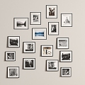 Photo Frame Photo Wall 3d model