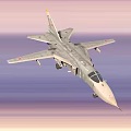 Different Types of Fighter Jets and Military Helicopters Flying in Sunset Sky