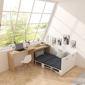 Modern Loft 3d model