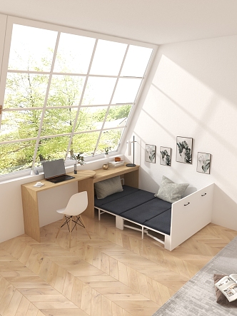 Modern Loft 3d model