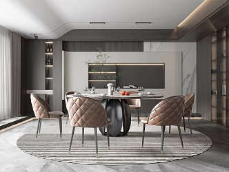 Modern Restaurant 3d model