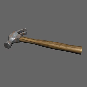 Hammer Hardware Tools 3d model