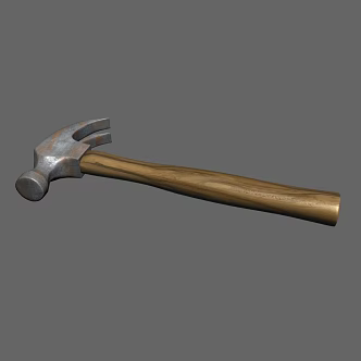 Hammer Hardware Tools 3d model