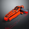 Modern Spaceship Spacecraft 3d model