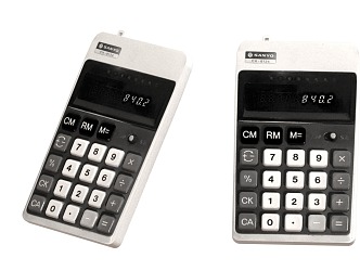 modern calculator computer 3d model