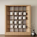 Modern Bookcase Bookshelf 3d model