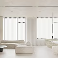 Modern Minimalist Dining Room Interior Design With Wooden Table Chairs And Marble Countertop