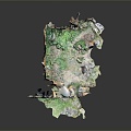 Monuments Sites Sites Sites Ruins Castle Fortress Ancient Castle Ancient Ruins Realistic 3d model