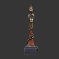 Industrial LOFT street light cartoon street light 3d model