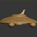 Golden Cosmic Aerospace Craft Design With Symbolic Structure For Space Exploration