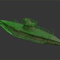 Industrial LOFT ship scrapped ship sunken ship broken ship 3d model